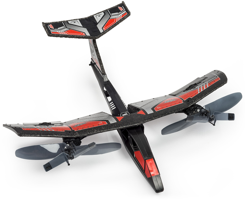 Illustration for article titled Tilting Wings Let This New Air Hogs RC Plane Hover Like a Helicopter